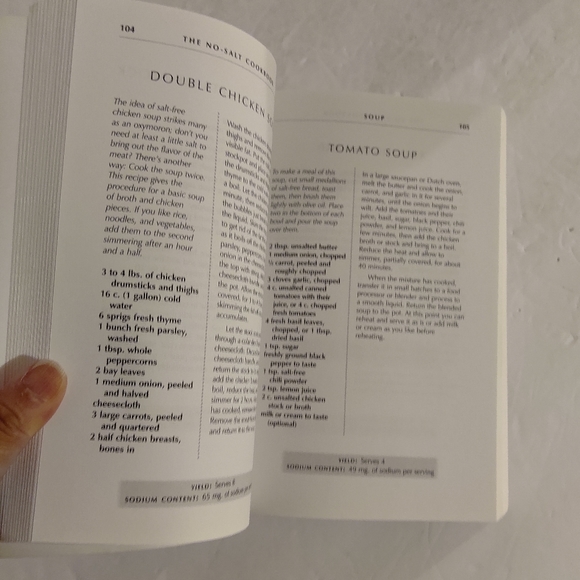 The No-Salt Cookbook. David C. Anderson and Thomas D. Anderson - Picture 3 of 8